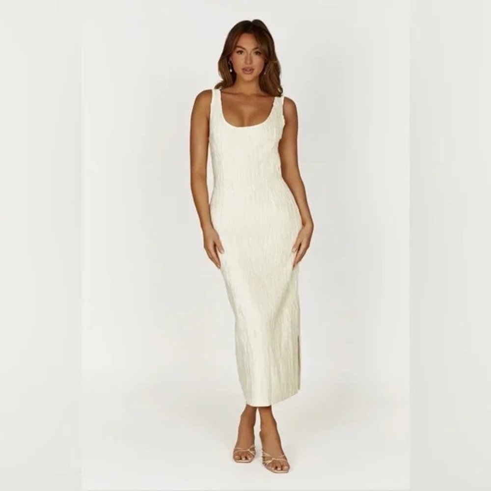 Meshki theia plisse maxi dress - Picture 2 of 15